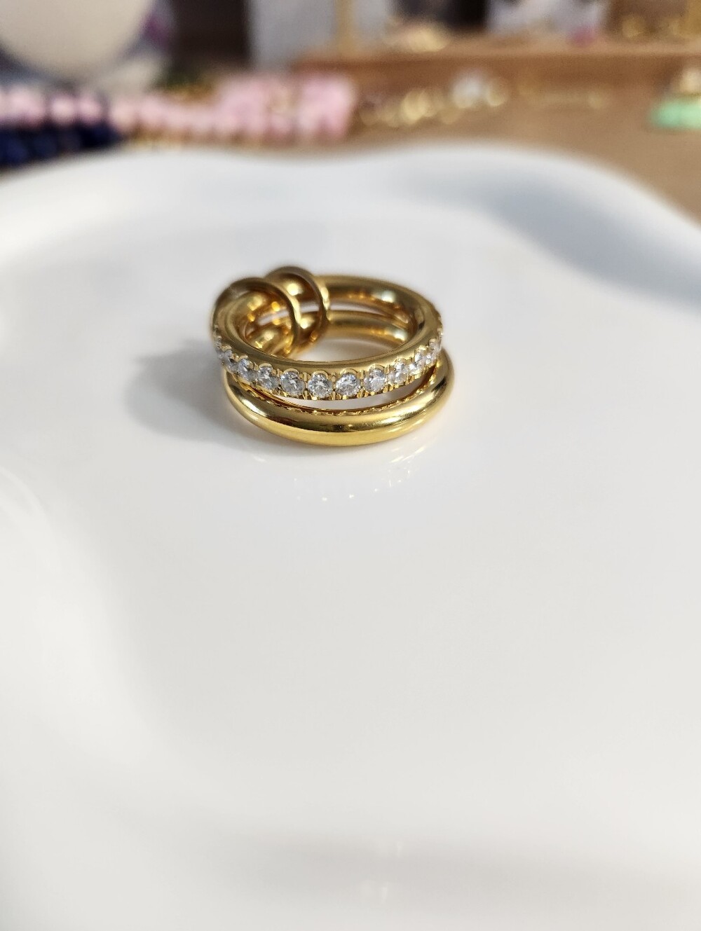 Ser Of Two Stainless Steel Rings